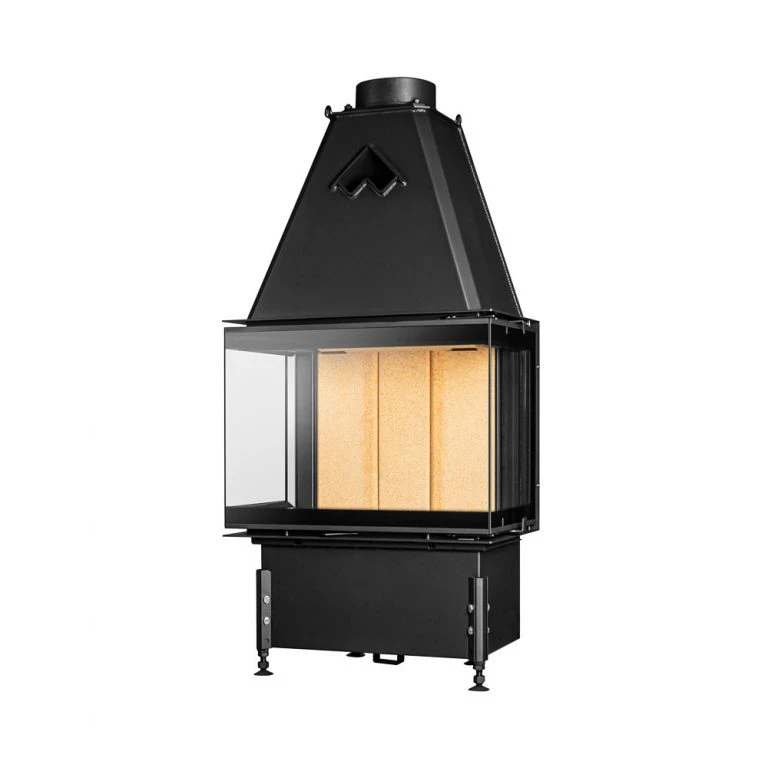 Камінна топка Kobok Chopok 670 2R90-S/330 трехсторонняя
