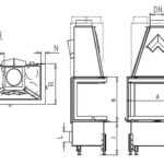 Камінна топка Kobok Chopok 730 2R90-S/330 трехсторонняя