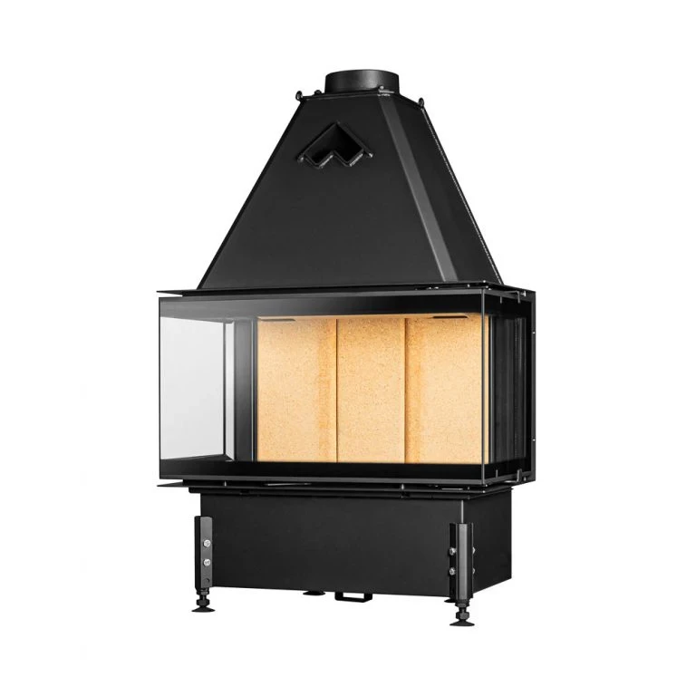 Камінна топка Kobok Chopok 900 2R90-S/330 трехсторонняя