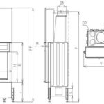 Камінна топка Kobok Bystra 510x670 гільйотина