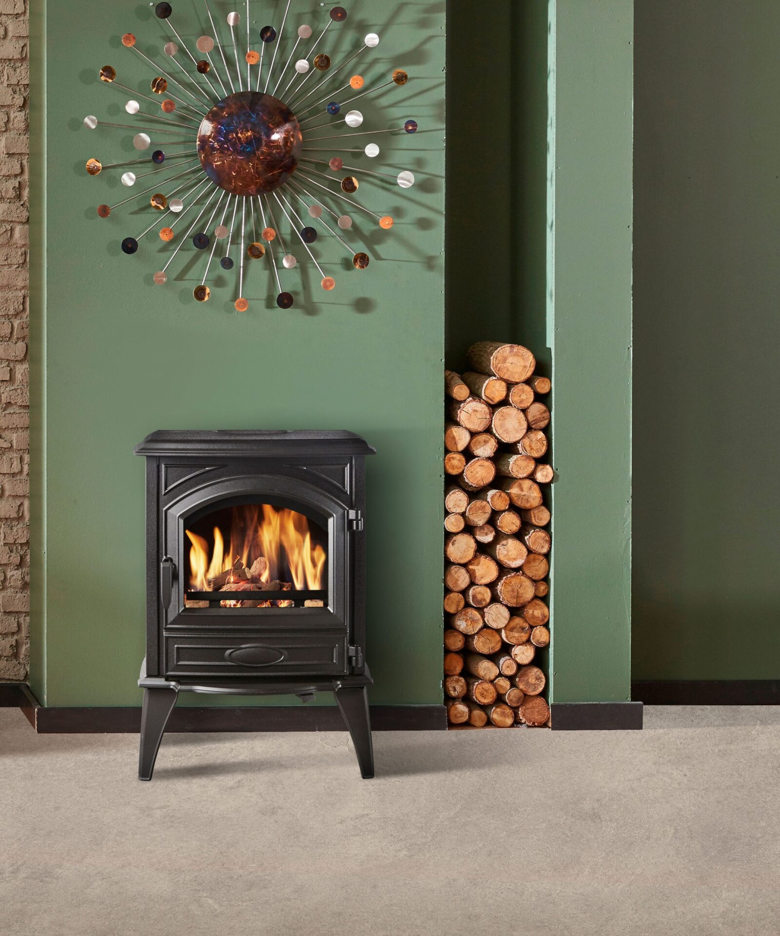 Чугунная печь Dovre 540W