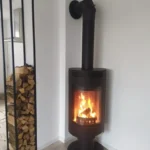 Сталева піч Thorma ANDORRA Exclusive black