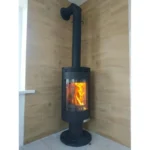 Сталева піч Thorma ANDORRA Exclusive black