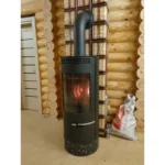 Сталева піч Thorma ANDORRA black