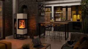 Стальная печь Spartherm Piko Frame Furniture Links