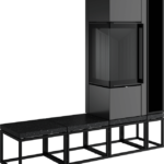 Стальная печь Spartherm Piko Frame Living Rechts