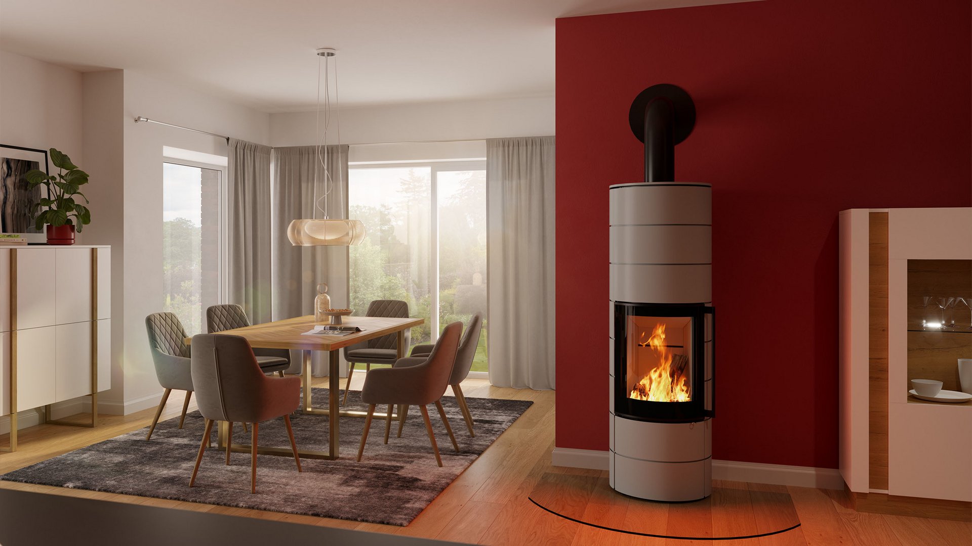 Сталева піч Spartherm Ambiente a4 H₂O