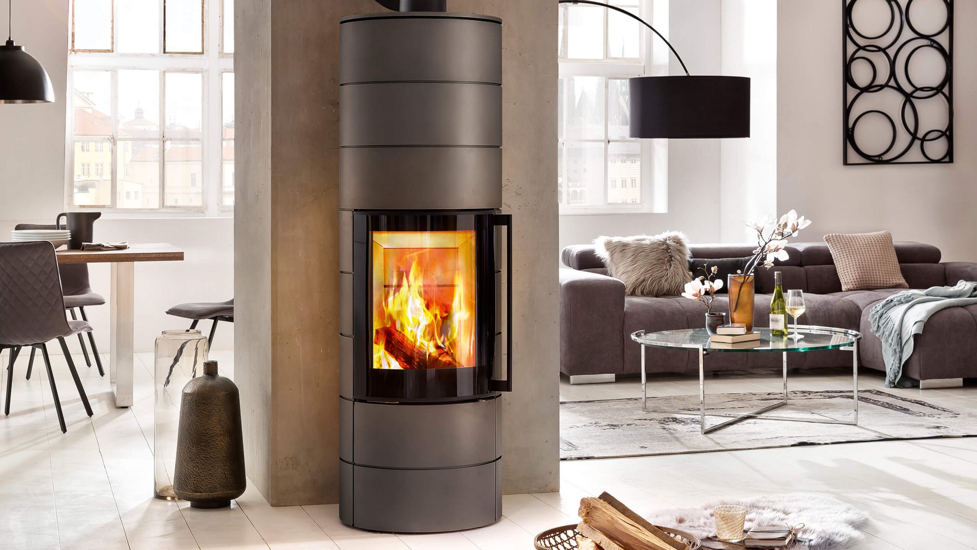 Стальная печь Spartherm Ambiente a4