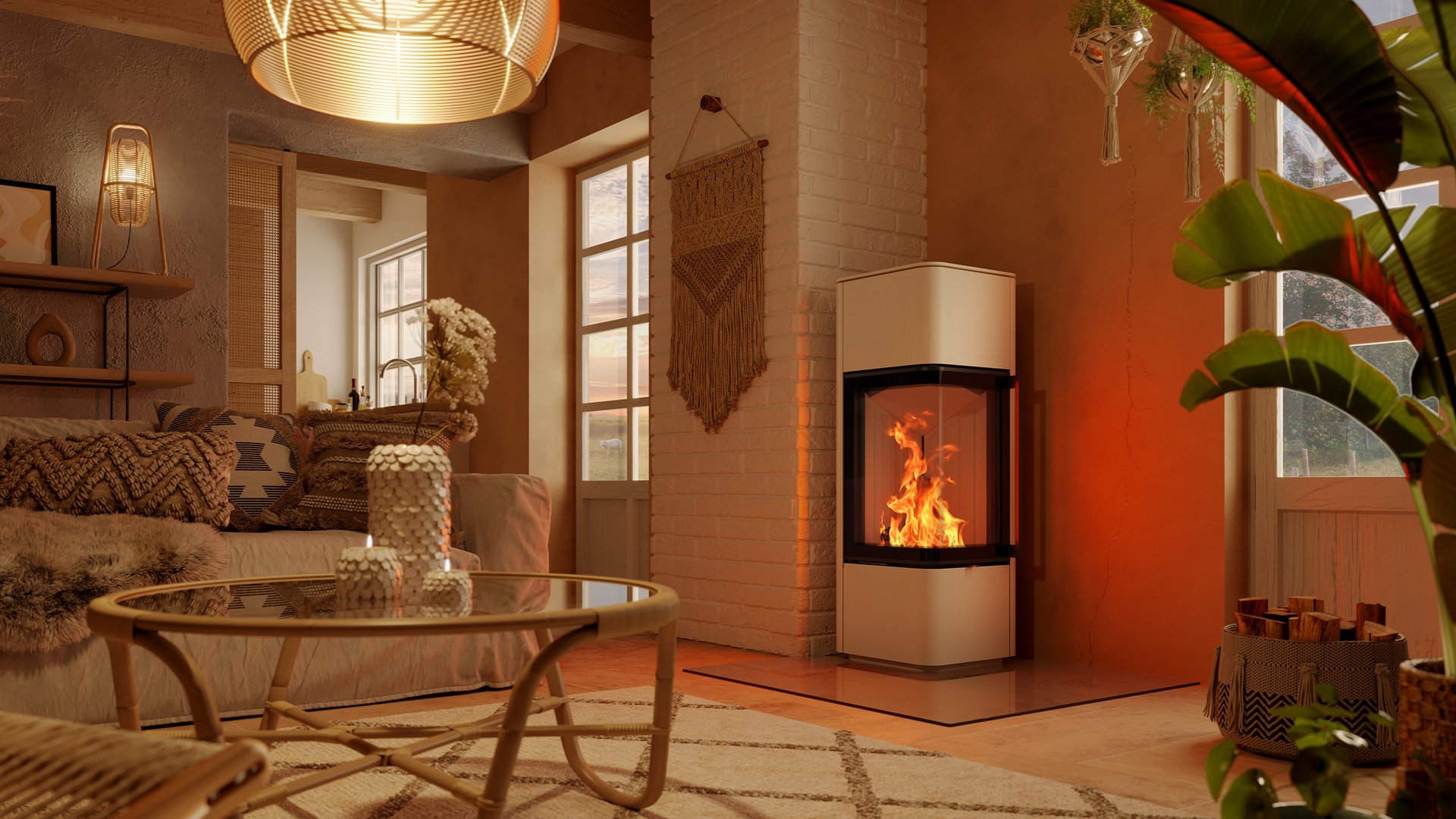 Стальная печь Spartherm Cubo S