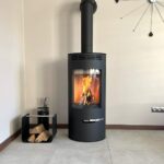 Сталева піч Thorma ANDORRA black