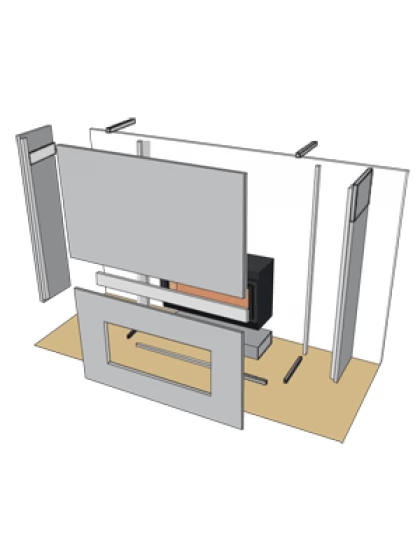 Плита ізоляційна Skamoenclosure board 1000/610/30 ДАНІЯ оригінал