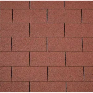 Бітумна черепиця Number One 3Tab (10) Tile Red 1м2
