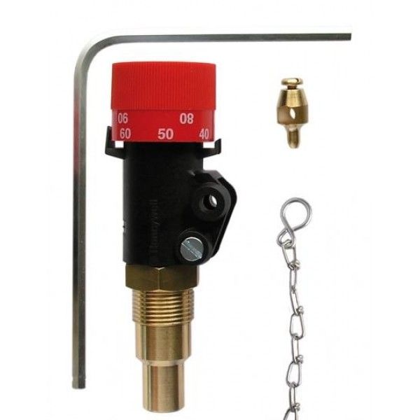 Регулятор тяги для твердотопливного котла Honeywell FR124-3/4A