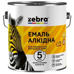 Емаль ПФ-116 ZEBRA Ківі 0,9кг