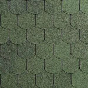 Бітумна черепиця Number One Biber (03) Green 1м2