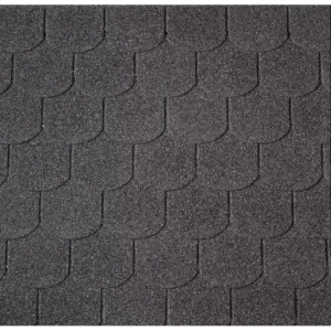 Бітумна черепиця NumberOne Biber (01) Black 1м2