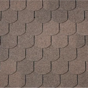 Бітумна черепиця Superglas Biber (07) Dual Brown 1м2