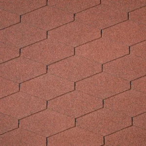 Бітумна черепиця Diamantshield (10) Tile Red 1м2