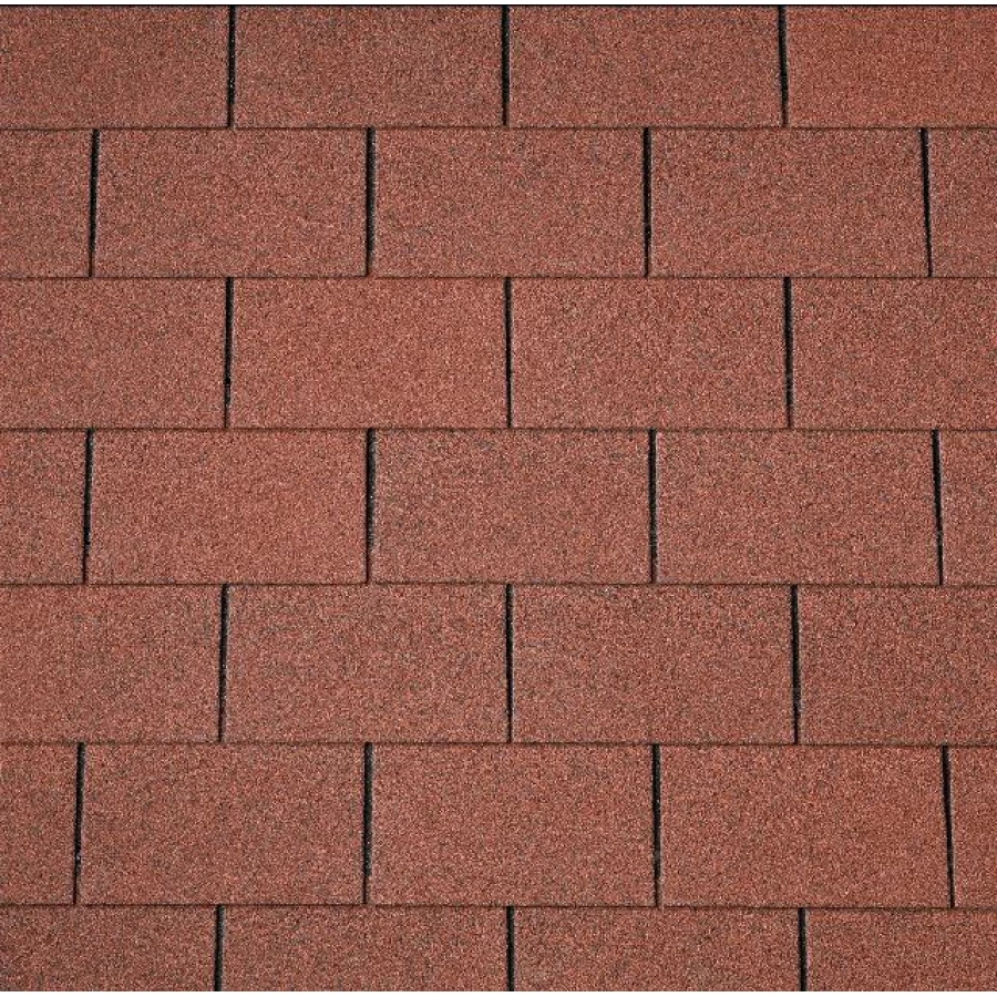 Битумная черепица Monarch 4T (10) Tile Red 1м2