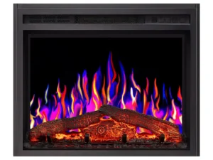 Електрокамін ArtiFlame AF24 Multicolor з обігрівом і звуком горіння вогню