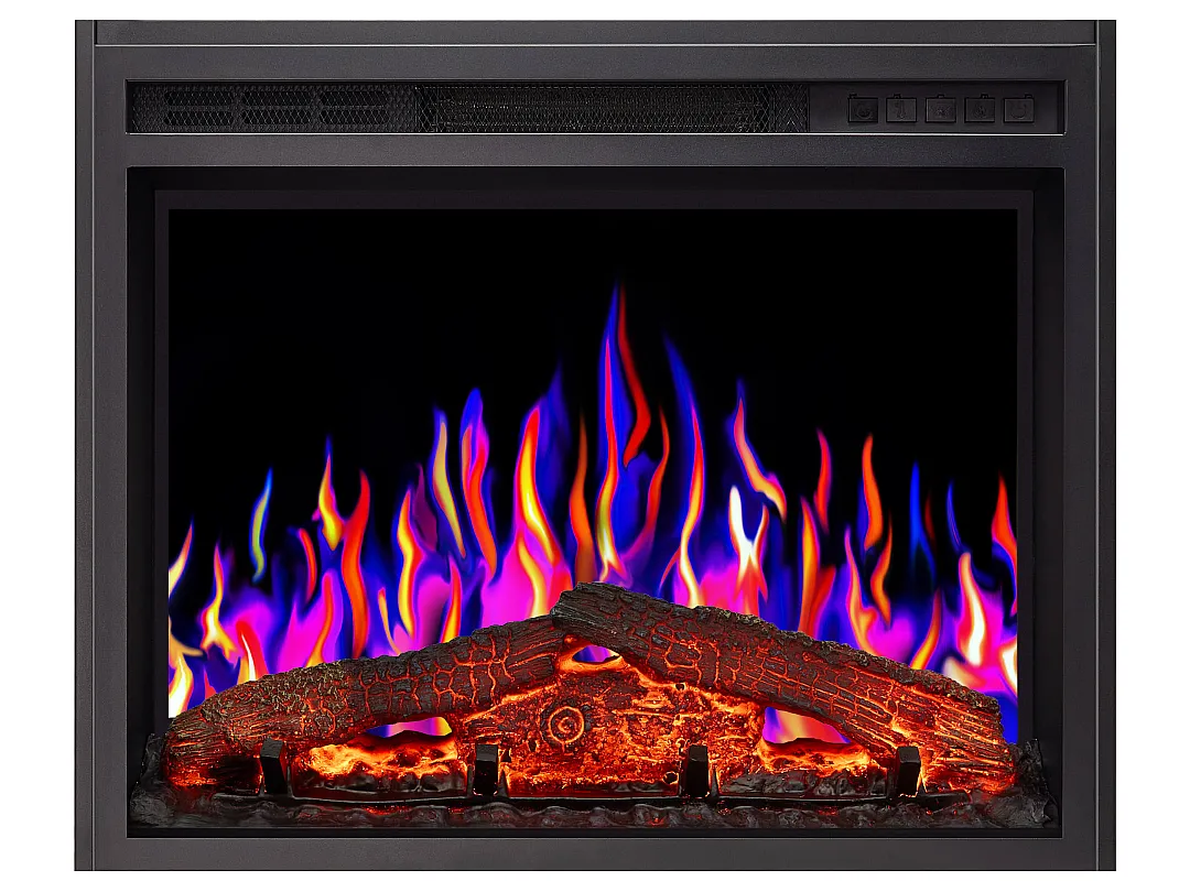 Електрокамін ArtiFlame AF24 Multicolor з обігрівом і звуком горіння вогню
