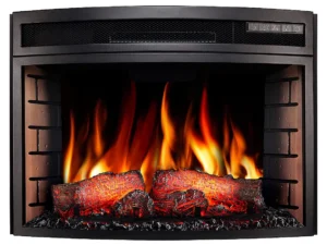 Електрокамін ArtiFlame AF25 Panoramic з обігрівом і звуком горіння вогню