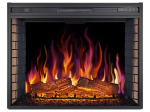 Електрокамін ArtiFlame AF33 з обігрівом і звуком горіння вогню