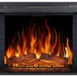 Електрокамін ArtiFlame AF33 з обігрівом і звуком горіння вогню