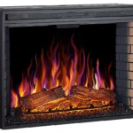 Електрокамін ArtiFlame AF33 з обігрівом і звуком горіння вогню