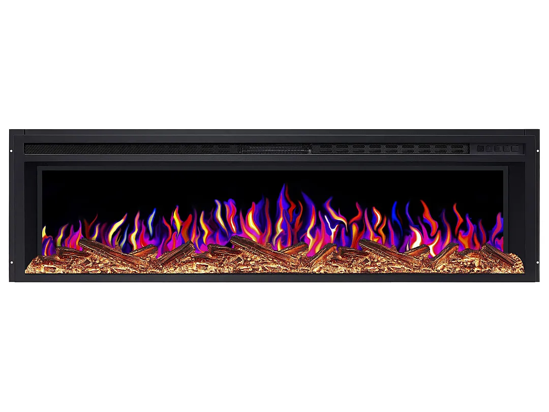 Електрокамін ArtiFlame AF58 Multicolor з обігрівом і звуком горіння вогню
