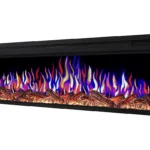 Електрокамін ArtiFlame AF58 Multicolor з обігрівом і звуком горіння вогню