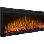 Електрокамін ArtiFlame AF60 Multicolor з обігрівом і звуком горіння вогню