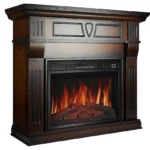 Каминокомплект ArtiFlame Manchester AF23S махагон коричневый антик с обогревом и звуком горения огня