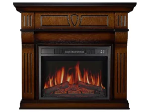 Камінокомплект ArtiFlame Beethoven AF23S дуб антик з обігрівом і звуком горіння вогню