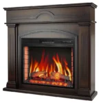 Каминокомплект ArtiFlame Delmona AF28S слоновая кость с обогревом и звуком горения огня