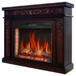 Каминокомплект ArtiFlame Brittany AF25 венге с обогревом и звуком горения огня
