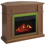 Каминокомплект ArtiFlame Ludwig AF50 махагон коричневый антик с обогревом и звуком горения огня