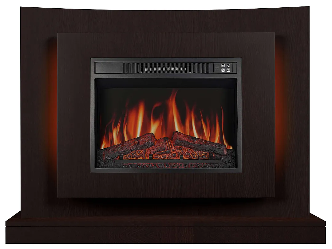 Електрокамін ArtiFlame Lucca AF23S махагон коричневий антик