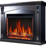 Каминокомплект ArtiFlame Neoclassic AF28S белый с обогревом и звуком горения огня