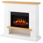 Каминокомплект ArtiFlame Parliament AF28S белый с обогревом и звуком горения