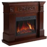 Каминокомплект ArtiFlame Odessa AF23S белый с обогревом и звуком горения огня
