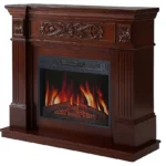 Каминокомплект ArtiFlame Odessa AF23S белый с обогревом и звуком горения огня