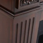Каминокомплект ArtiFlame Odessa AF23S белый с обогревом и звуком горения огня