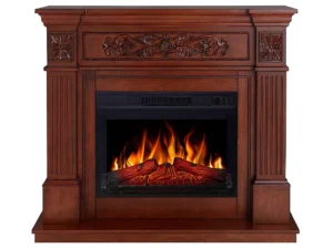 Камінокомплект ArtiFlame Toscana AF23S дуб з обігрівом і звуком горіння вогню