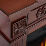 Каминокомплект ArtiFlame Linz AF23S белый с LED подсветкой, обогревом и звуком горения огня