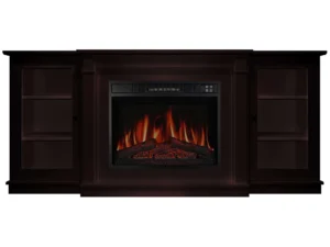 Камінокомплект ArtiFlame Vermont AF23S венге з обігрівом і звуком горіння вогню