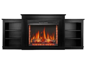 Камінокомплект ArtiFlame Vogue AF28S чорне дерево з обігрівом і звуком горіння вогню