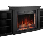 Каминокомплект ArtiFlame Lindos AF28S белый с обогревом и звуком горения огня