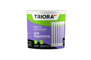 Емаль акрилова для радіаторів TRIORA 2л
