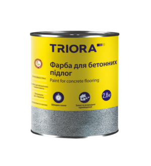 Фарба для бетонних підлог TRIORA 2,8кг (сірий)